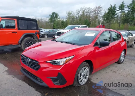 2024 Subaru Impreza Base 5-Door из США, поврежденный, VIN JF1GUABC5R8896932